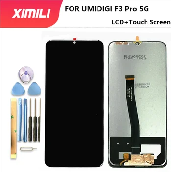 חדש UMIDIGI F3 PRO תצוגת LCD + מסך מגע מחליף UMIDIGI F3 pro 5g תצוגת LCD תיקון חלקים + כלים