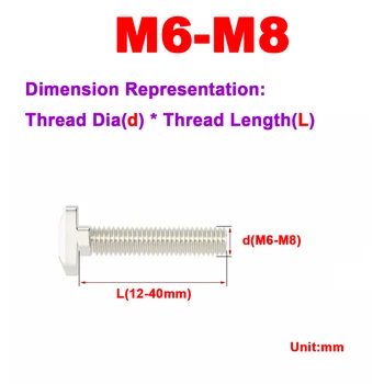 ברזל מצופה ניקל / מגולוון טיבון-פרופיל אלומיניום מיוחד אביזר M5M6M8