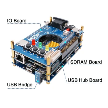 משחק לוח האם אביזרי אדוני FPGA IO לוח להגדיר USB עבור DE10-ננו לוח SoC-Extender רכזת V8Z9
