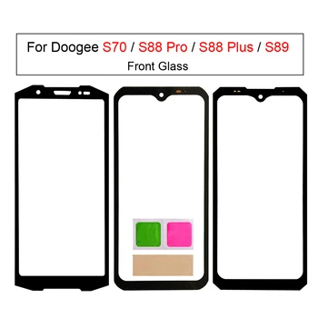 עבור Doogee S88 Pro S88 בנוסף מסך מגע לוח עבור Doogee S89 S70 מול מסך זכוכית פנל החלפה (לא LCD )