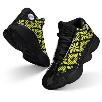 ספורט לגברים נעלי כדורסל פולינזי המערבי של גברים מזדמנים נעלי ספורט הנוחות החיצונית ריצה נעלי ספורט משלוח חינם