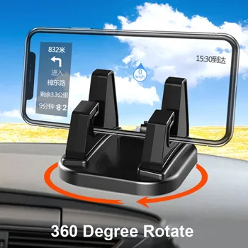 360 תואר סיבוב המכונית נייד תמיכה עבור רכב טלפון נייד בעל רכב טלפון סלולרי אביזרים לרכב בטלפון נייד בעל השליטה