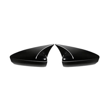 רמקול מסוג ABS בצבע שחור פסנתר בסגנון אחורית המראה בצד לכסות האחורית כובעים עבור 20 מאזדה מובלעת