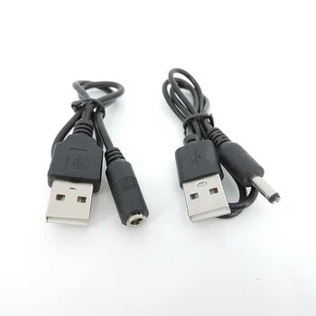 USB 2.0 זכר התקע ל-1.35 x 3.5 מ 