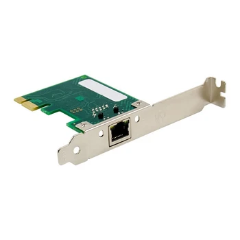 PCI-E X1 Gigabit אחת חשמלי יציאת שרת כרטיס רשת לשרת ניק I210-T1 RJ45 Ethernet NIC למחשב נייד אספקה