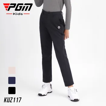 גולף PGM ילדים המכנסיים של סתיו/חורף ספורט מכנסיים של גברים נוער בגדים חמים ספורט מכנסיים