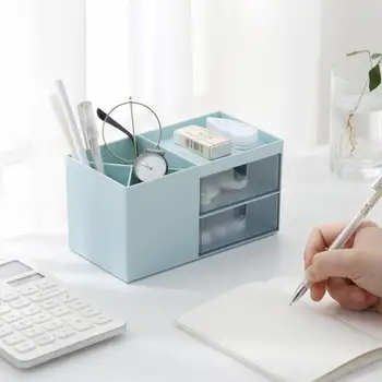 Multi-פונקציה שולחן העבודה מחזיק עט משרדי, ציוד לביה 