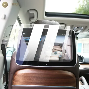 עבור מרצדס GLE W167 GLS X167 2020-2023 אחורי לרכב בידור הגנת מסך זכוכית מחוסמת הסרט שריטה טביעת אצבע