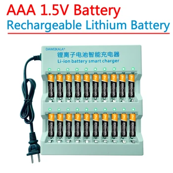 סוללת AAA 1.5 v AAA סוללה נטענת Li-ion 8900mWh AAA, סוללת ליתיום-יון שליטה מרחוק עכבר קטן מאוורר חשמלי צעצוע