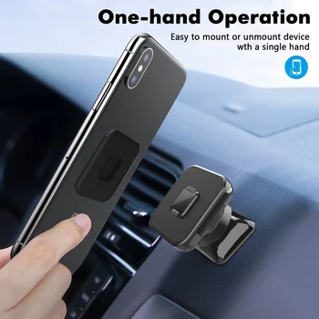 Kimdoole הרכב מחזיק טלפון מגנטי נייד טלפון חכם לעמוד טלפון אביזרי תמיכה עבור Iphone סמסונג Xiaomi אפל Huawei