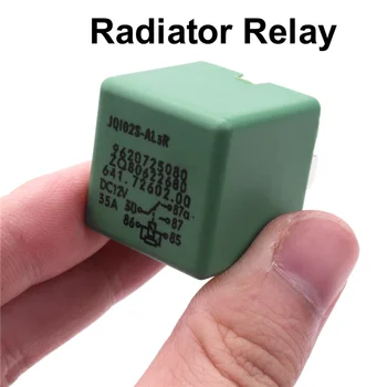 12V 35A 5 סיכות קירור רדיאטור, מאוורר ממסר ירוק 6547TX עבור פיג ' ו 206 207 306 307 406 407 807