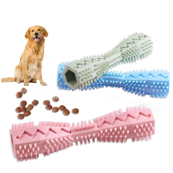 חיות מחמד כלב צעצוע לעיסה לכלב ללעוס מקל על ניקוי השיניים לנשוך עמיד צעצוע כלב מברשת שיניים כלבלב צעצוע לעיסה לכלב צעצועים עבור כלבים קטנים
