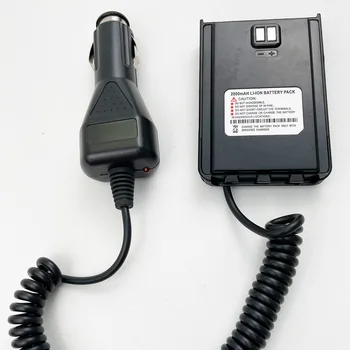 ווקי טוקי Battery Eliminator מטען לרכב למצת המכונית כוח מתאם עבור Radtel RT-490 רדיו חובבים
