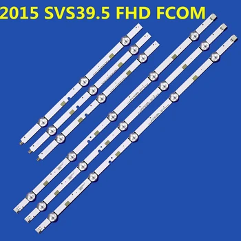60PCS LED הרצועה 2015 SVS39.5 FCOM FHD V5DN-395SM0-R2 עבור UE40J5000 UE40J5200 UA40J5200 UN40J5200 UE40J5202 UA50J5300 HG40AE460