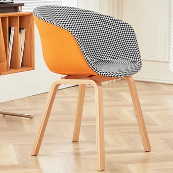 המטבח זרוע כסאות אוכל נורדי עיצוב ארגונומי סלון כסאות אוכל תכונה יוקרה Sillas Comedor ריהוט הבית SR50DC