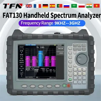 TFN FAT130 ספקטרום אנלייזר נייד כף יד 9KHZ-3GHZ טווח-High-End ספקטרום אנלייזר הבוחן