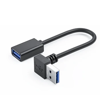 גמיש 90 מעלות לכופף מאריך USB כבל מושלם עבור מחשבים ניידים, Deskto Dropship
