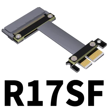 PCIe3.0 x1 ל-א. 2 SSD שלוחה רום בכבלים במהירות גבוהה האות נתונים Gen4 Extender מתאם