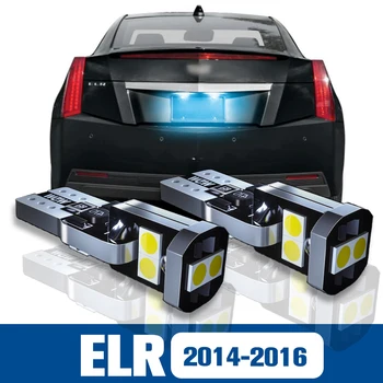 2pcs LED, לוחית רישוי אור המנורה אביזרים Canbus עבור קאדילק ELR 2014 2015 2016