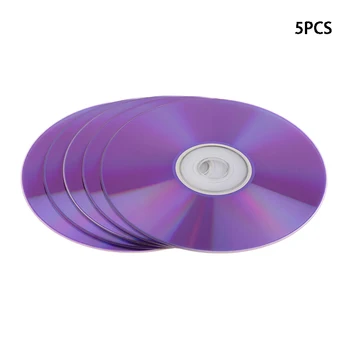 5Pcs פלסטיק כחול 12cm הסיטוניים 5 דיסקים איכותי X8 8.5 GB ריק פרי מודפס DVD+R DL Disc D9 צריבת דיסק
