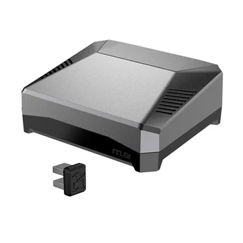 ארגון אחד מ 2 Case עבור Raspberry Pi 4 מ. 2 SATA SSD ל-USB 3.0 לוח תמיכה UASP Built-in מאוורר מארז תיבת קש על RPi 4B