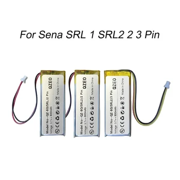 החלפת סוללה עבור סאנה SRL 1 SRL2 2 3 Pin חוט תקע Bluetooth אוזניות הקסדה 800mAh