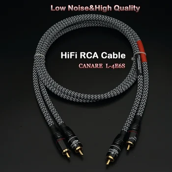 זוג CANARE Proferssional RCA כבל אודיו 0.3 מ ' -5 מ HiFi מגבר קדם מגבר אוזניות מגבר DAC