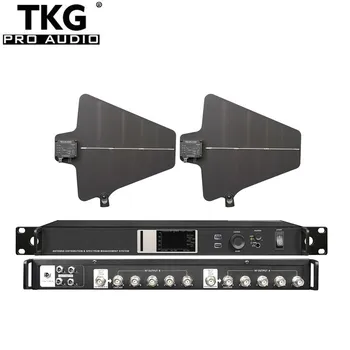 TKG 470-952mhz AXT600 UHF, מערכת סאונד ספליטר אלחוטית מיקרופון כיווני כוח אנטנה מערכת הפצה