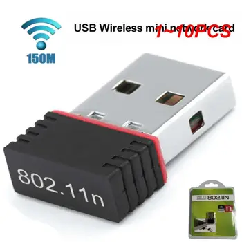 1~10PCS 150Mbps USB Mini Wireless Wifi מתאם אלחוטי רשת כרטיס ה LAN 802.11 b/g/n RTL8188 מתאם כרטיס רשת למחשב שולחני