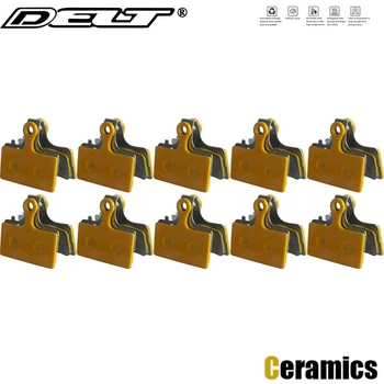 10 זוג קרמיקה אופניים רפידות בלם דיסק SHIMANO עבור G01S XTR M9000 BR-M985 Deore M785 G04Ti, G04S, G03A, G03S, J04C, J03A M7100