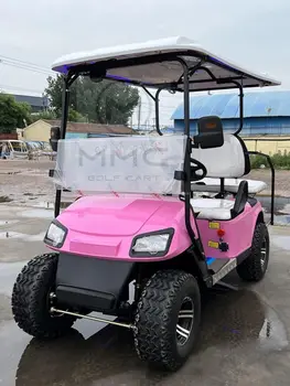 MMC 2023 סיני חדש 48V 60V 72V 4 גלגלים 2 4 6 מושבים עגלות גולף חשמלי, עגלת גולף