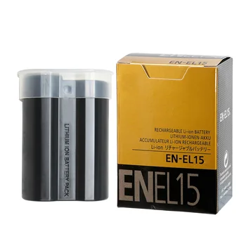איכות גבוהה EN-EL15 ENEL15 סוללה לניקון D850 D7000 D600 D810 D750 D610 D7500 D7200 המצלמה MH-25 MB-D15