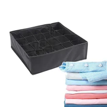 מגירת התחתונים ארגונית Houseware רב תאים ארגונית עבור גרביים תחתונים, צעיפים ארון הלבשה תחתונה אחסון הבגדים