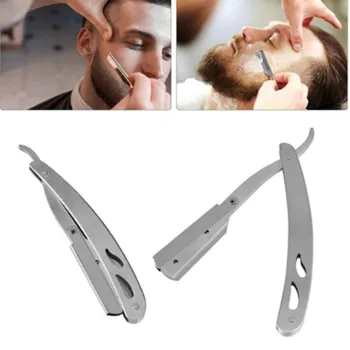 2023 חדש עיצוב קלאסי גברים גילוח מקצועית נירוסטה ידנית מכונת גילוח הספר גילוח מתקפל סלון לגלח הזקן קאטר