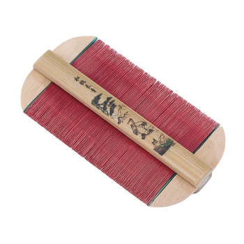 סינית מסורתית במבוק מסרק כינים בעבודת יד צפוף המסרק רוז להסיר גירוד גירוד הראש הפשפשים הכינה מסרק באיכות גבוהה