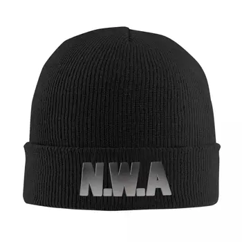 NWA ראפ שרוול כובע גרב לסרוג כיפת גולגולת על נשים גברים חמים לסרוג Skullies ביני כובע