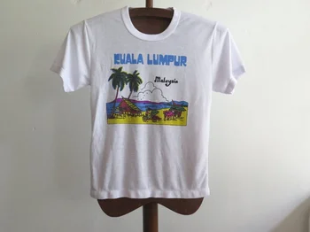 בציר תיירותי חולצת ה-80 מלזיה קואלה לומפור חולצה