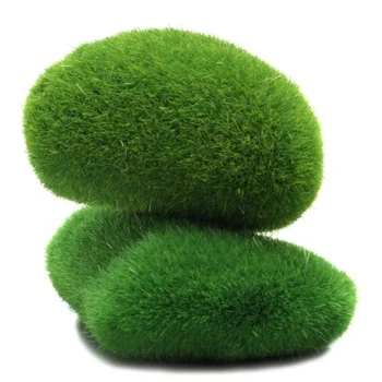 DIY Marimo מוס, כדורי דשא מלאכותי דשא מיני פיות הגינה מיקרו חממה