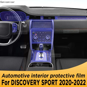עבור דיסקברי ספורט 2020-2022 תיבת הילוכים פנל ניווט רכב הפנים מסך TPU סרט מגן מכסה נגד שריטות המדבקה