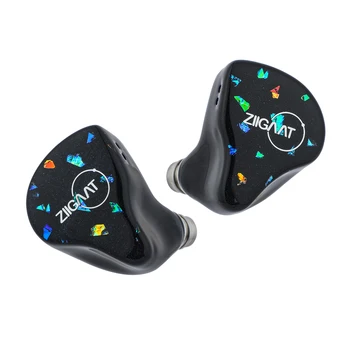 ZiiGaat Doscinco באוזן לפקח 2DD+3BA היברידית נהג אוזניות HiFi Audiophile כוונון עם IEM כבלים עבור מוזיקאי המשחקים