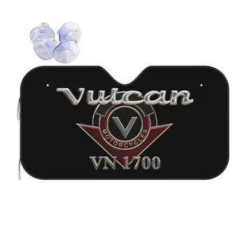 וולקן אופנוע VN 1700 לוגו חידוש השמשה שמשיה 70x130cm שקפים המכונית שמשיה סולארית להגן