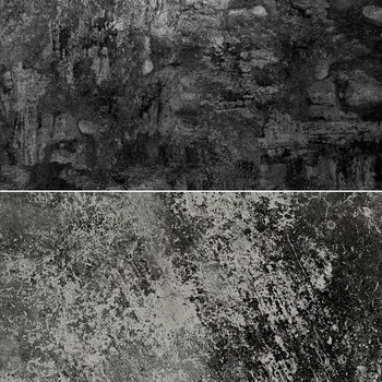 קיר שחור צילום סטודיו רקע 57x87cm 2sides PVC כיסוי עמיד למים נייר תפאורות עץ קיר השיש הדפסה