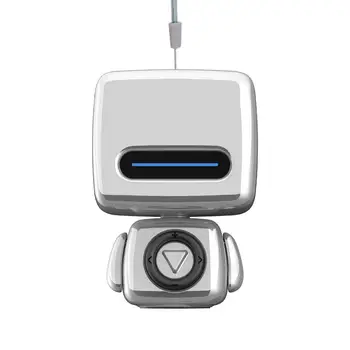 רמקולים ניידים אלחוטיים מיני רובוט בצורת רמקול בס פאנצ ' י עשיר אודיו סטריאו זיווג הרמקול האלחוטי עבור המשרד הביתי