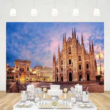 הקתדרלה רקע איטליה ציון דרך מפורסם צילום רקע נסיעות המפלגה קישוט דיוקן טפט תא צילום אביזרים
