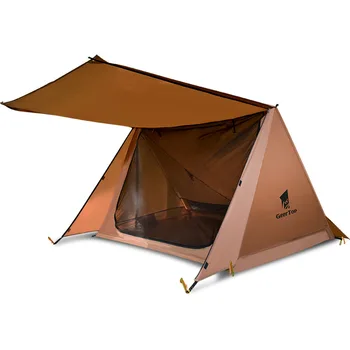 חיצונית האולטרה מקלט 2 אדם עונה 3 קמפינג אוהל (ללא מוט) 210T Nylon