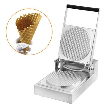 אחרים חטיף ציוד גלידה וופל חשמלי להכנת וופל גלידה בייקר המכונה