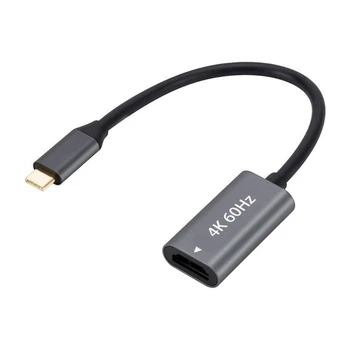 4K 60Hz USB Type C גבוהה Deifinition מתאם HDTV ממיר כבלים עבור מחשב נייד