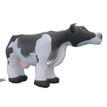 4m או 6m או 8m זמן מותאם אישית מתנפח ענק הולנדית חלב פרות מתנפחים בקר בול בשביל פרסום