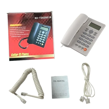 כפתור גדול לטלפונים קוויים עם שיחה מזוהה עבור דלפק קבלה בבית מלון.