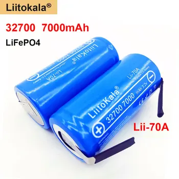 2020 LiitoKala אני-70א מתח גבוה 3.2 V 32700 סוללה 7000mAh 6500mAh LiFePO4 35A 55A רציף פריקה הסוללה+ניקל הסדינים.